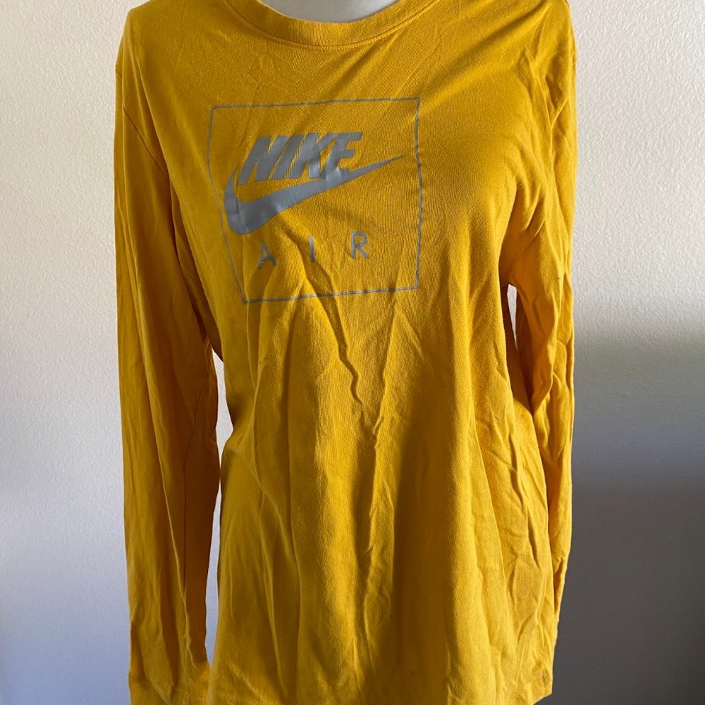 Nike Air yellow sweatshirt for men